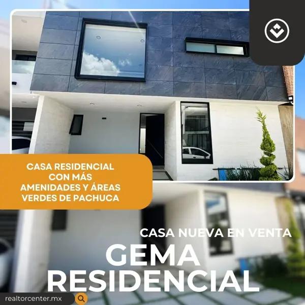 Casa en venta en Gema Residencial, Pachuca de Soto, Hidalgo