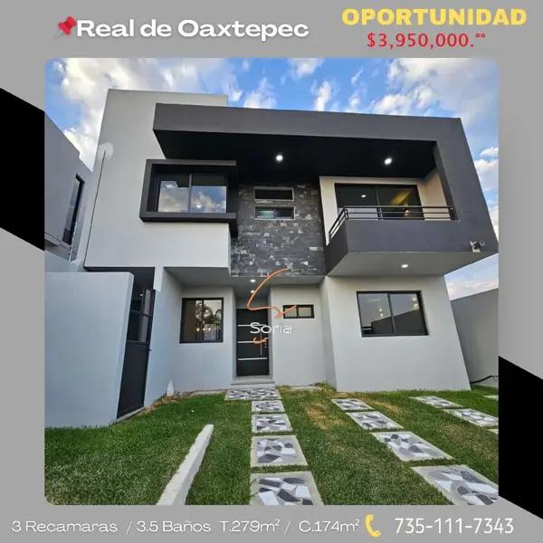 Casa en venta en Real de Oaxtepec, Yautepec, Morelos