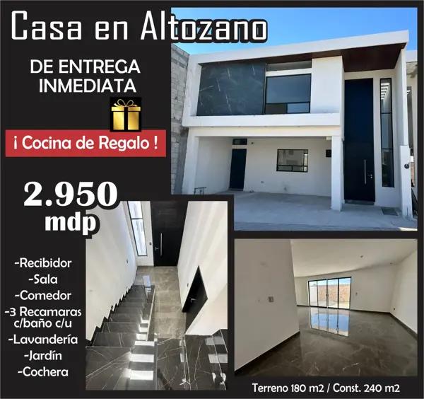 Casa en venta en Altozano la Nueva Laguna, Gómez Palacio, Durango