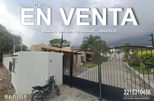Casa en venta en Ajijic Centro, Chapala, Jalisco