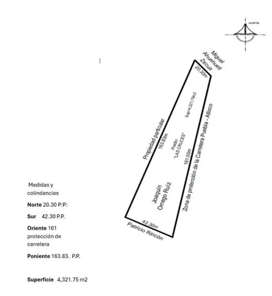 Terreno en venta en Santa Ana Acozautla, Santa Isabel Cholula, Puebla