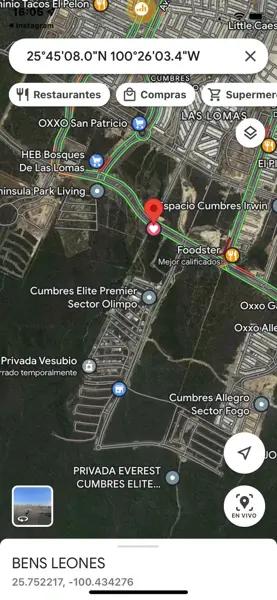 Terreno en venta y renta en Cumbres Elite Premier, García, Nuevo León