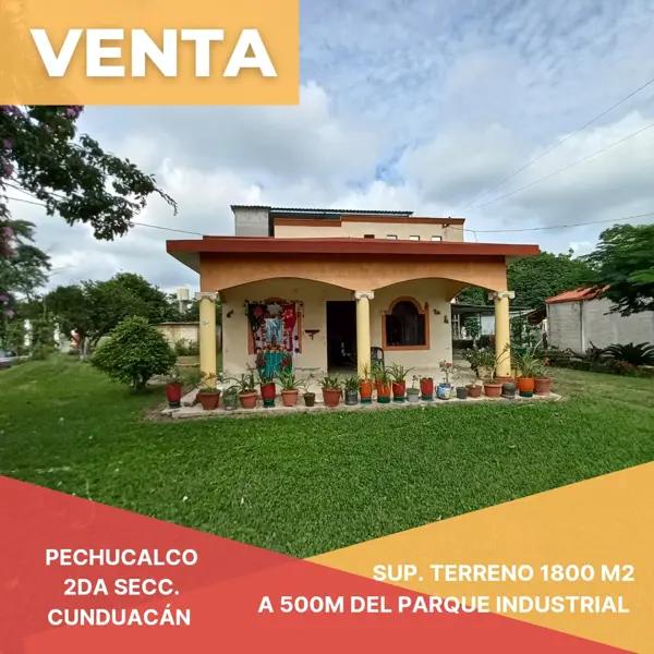 Casa en venta en Pechucalco 2da. Sección (Las Cruces), Cunduacán, Tabasco