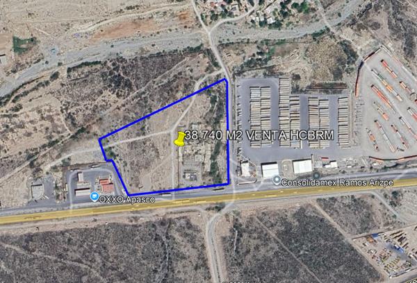 Terreno en venta en Ojo Caliente, Ramos Arizpe, Coahuila de Zaragoza