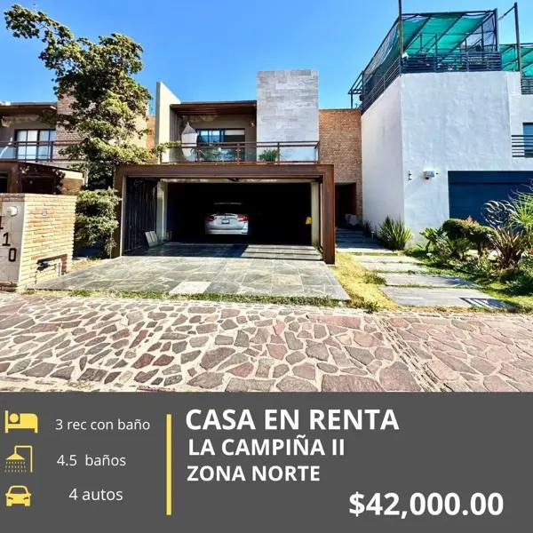 Casa en renta en La Campiña del Bosque, León, Guanajuato