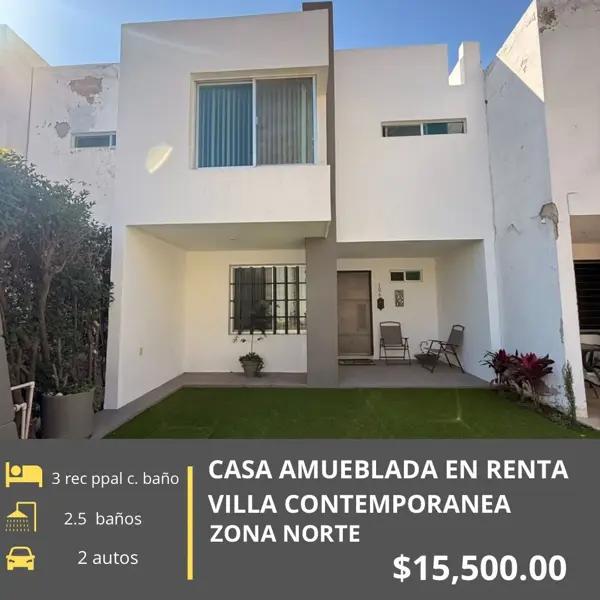 Casa en renta en Residencial Villa Contemporánea, León, Guanajuato