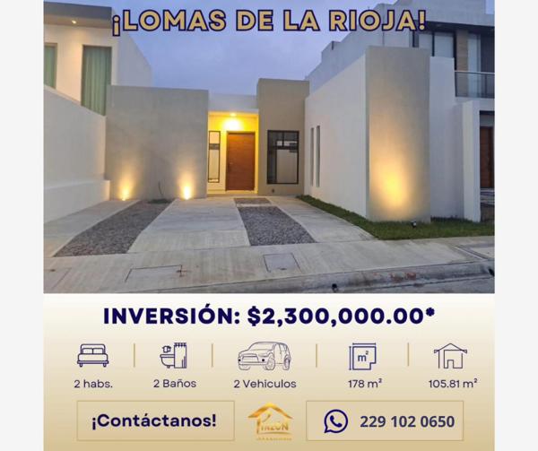 Casa en venta en Lomas de la Rioja, Alvarado, Veracruz de Ignacio de la Llave Casa en venta en Lomas de la Rioja, Alvarado, Veracruz de Ignacio de la Llave