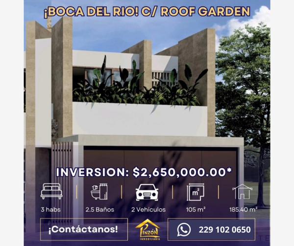 Casa en venta en Lomas Del Mar, Boca del Río, Veracruz de Ignacio de la Llave