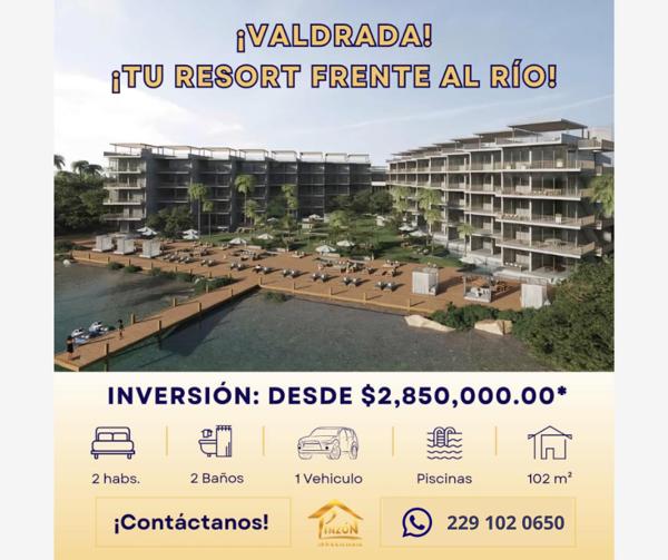 Departamento en venta en San José Novillero, Boca del Río, Veracruz de Ignacio de la Llave