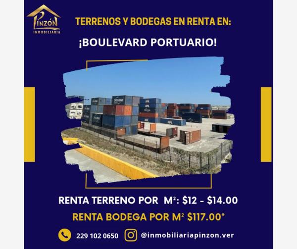Terreno en renta en Puerto de Veracruz, Veracruz, Veracruz de Ignacio de la Llave
