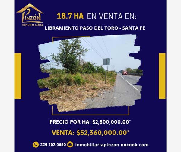 Terreno en venta en Paso del Toro, Medellín de Bravo, Veracruz de Ignacio de la Llave Terreno en venta en Paso del Toro, Medellín de Bravo, Veracruz de Ignacio de la Llave