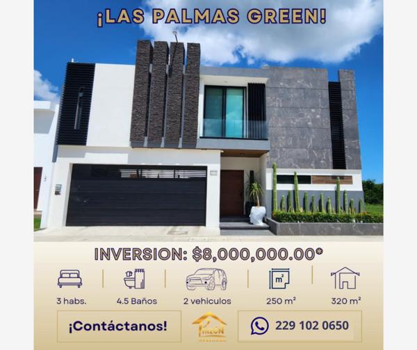 Casa en venta en Las Palmas, Medellín de Bravo, Veracruz de Ignacio de la Llave