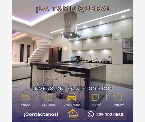 Casa en venta en La Tampiquera, Boca del Río, Veracruz de Ignacio de la Llave