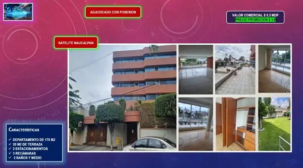 Departamento en venta en Santa Cruz del Monte, Naucalpan de Juárez, México