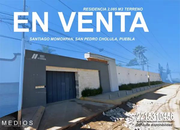 Casa en venta en Santiago Momoxpan, San Pedro Cholula, Puebla