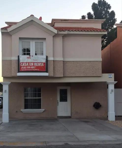 Casa en renta en Los Olivos, Juárez, Chihuahua