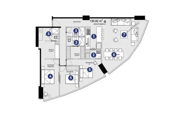 Departamento en venta en Obispado, Monterrey, Nuevo León