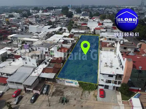 Terreno en venta en Primero de Mayo, Centro, Tabasco