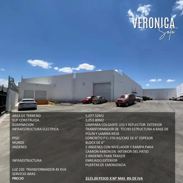 Bodega en renta en Juarez, Juárez, Chihuahua