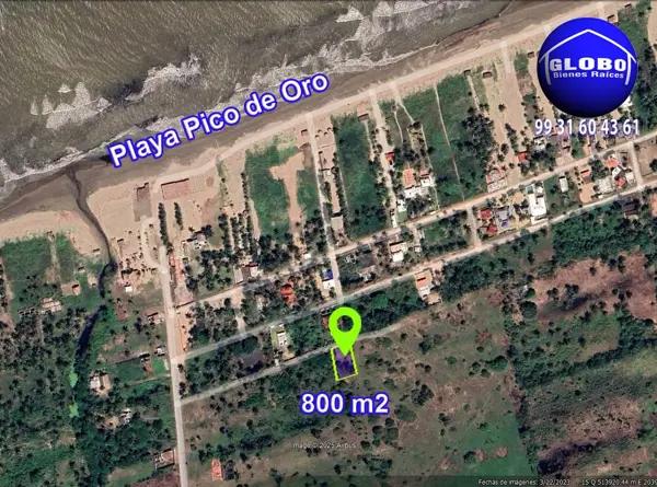 Terreno en venta en Pico de Oro, Centla, Tabasco