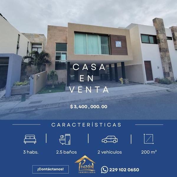 Casa en venta en Lomas Del Mar, Boca del Río, Veracruz de Ignacio de la Llave