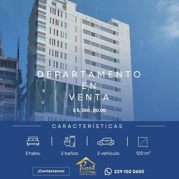 Departamento en venta en Playas del Conchal, Alvarado, Veracruz de Ignacio de la Llave