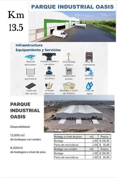 Bodega en renta en Oasis, Veracruz, Veracruz de Ignacio de la Llave