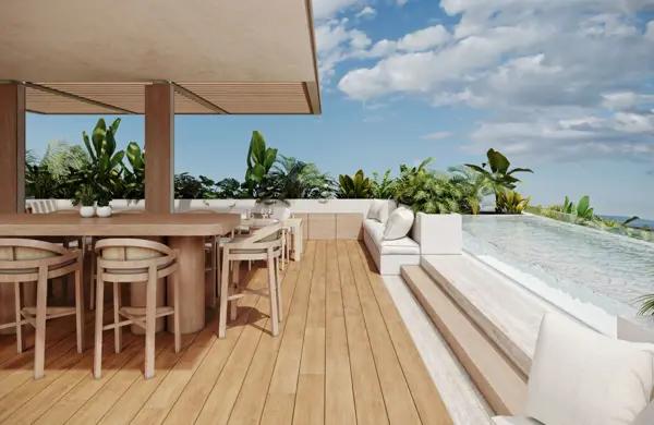 Departamento en venta en Playa del Carmen Centro, Solidaridad, Quintana Roo