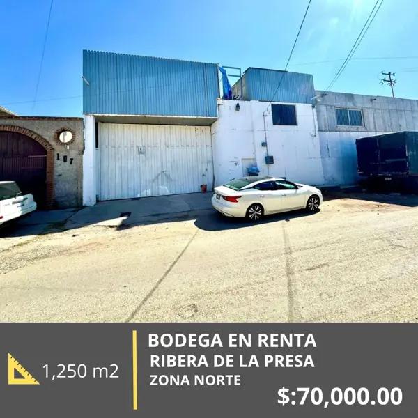 Bodega en renta en Rivera de la Presa, León, Guanajuato