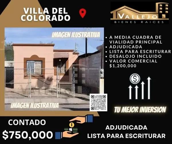 Casa en remate en Villas del Colorado, Mexicali, Baja California