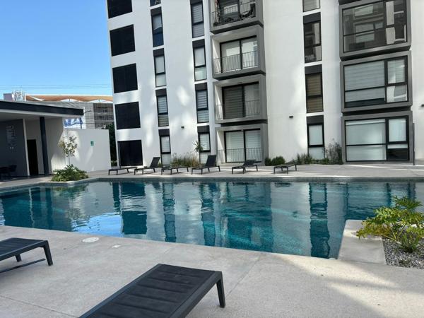 Departamento amueblado en renta frente al TSM, incluye mantenimiento