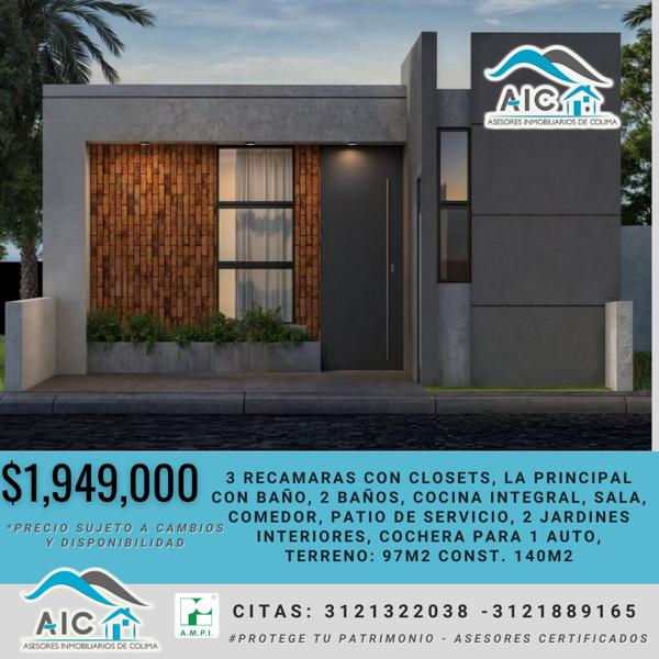 Casa en venta en Diamantes, Colima, Colima