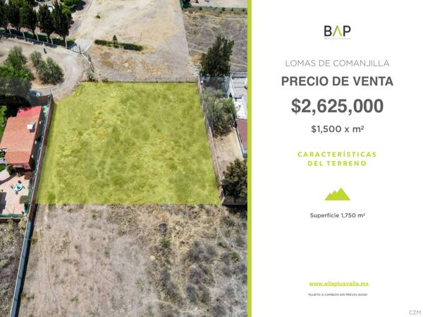 Terreno en venta en Lomas de Comanjilla, León, Guanajuato