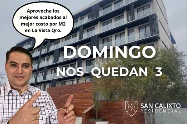 Departamento en venta en La Vista Residencial, Querétaro, Querétaro
