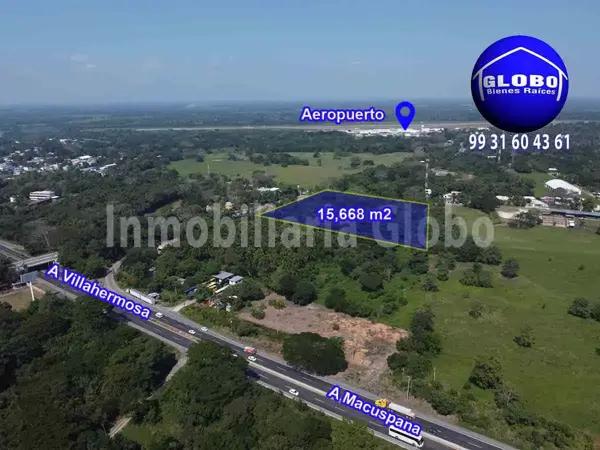 Terreno en venta en La Palma, Centro, Tabasco