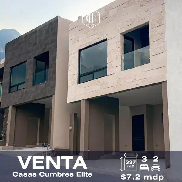 Casa en venta en Cumbres Elite Premier Privadas Alpes y Everest, Monterrey, Nuevo León