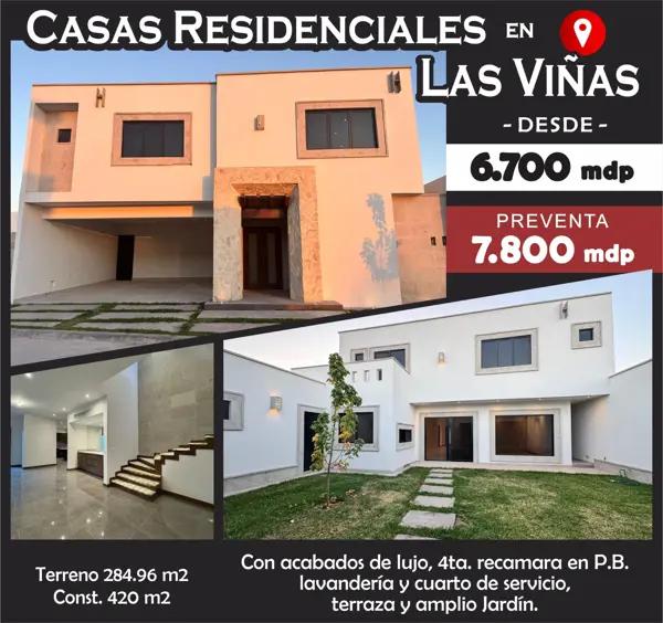 Casa en venta en Los Viñedos, Torreón, Coahuila de Zaragoza