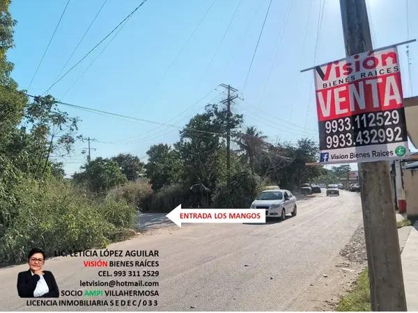 Terreno en venta en Ixtacomitán 1ra. Sección, Centro, Tabasco
