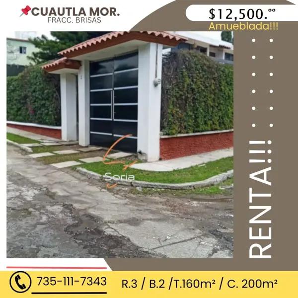 Casa en renta en Antigua del Bosque, Cuautla, Morelos Casa en renta en Antigua del Bosque, Cuautla, Morelos
