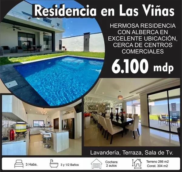 Casa en venta en Los Viñedos, Torreón, Coahuila de Zaragoza