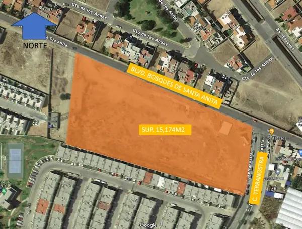 Terreno en venta en Bosques Santa Anita, Tlajomulco de Zúñiga, Jalisco