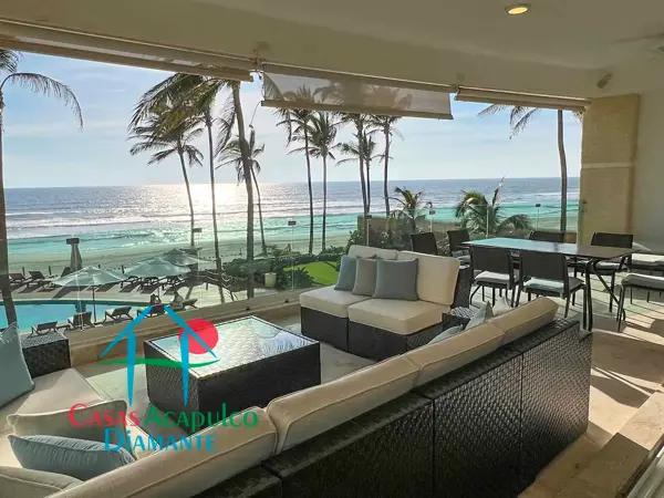 Exclusivo departamento de playa con vista al mar