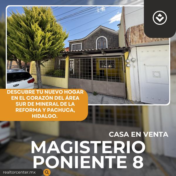 Casa en venta en Magisterio Digno, Mineral de la Reforma, Hidalgo
