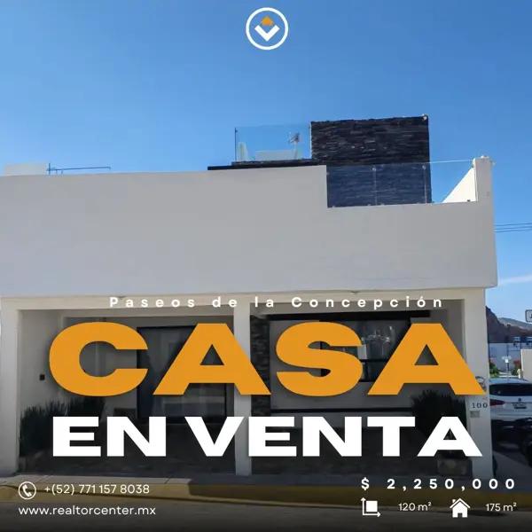 Casa en venta en Paseos de la Concepción, Pachuca de Soto, Hidalgo