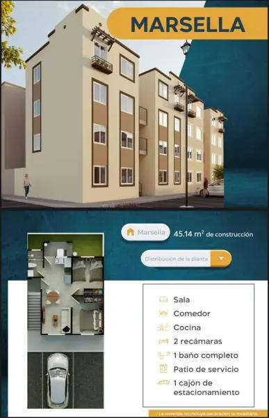 Departamento en venta en Real Belmonte, Tecámac, México