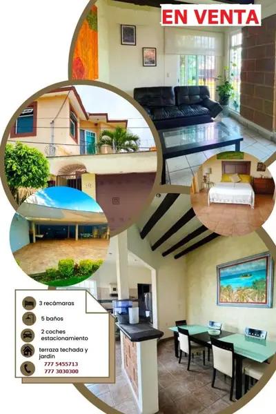 Casa en venta en Lomas de Tzompantle, Cuernavaca, Morelos