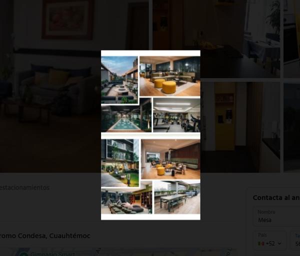 Departamento en renta en Hipódromo Condesa, Cuauhtémoc, Ciudad de México