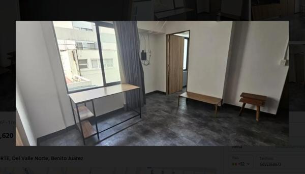 Departamento en renta en Del Valle Norte, Benito Juárez, Ciudad de México