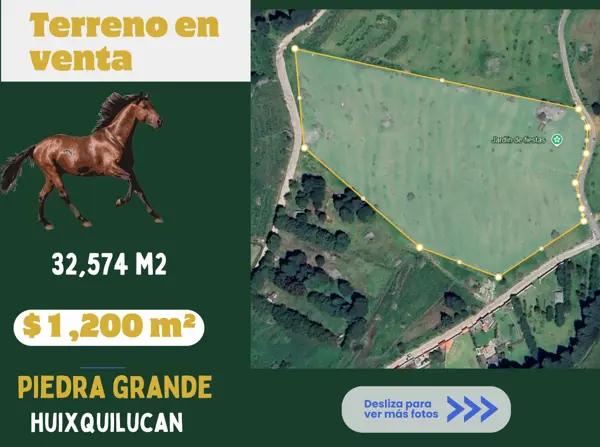 Terreno en venta en Piedra Grande, Huixquilucan, México