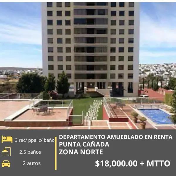 Departamento en renta en Punta Cañada, León, Guanajuato